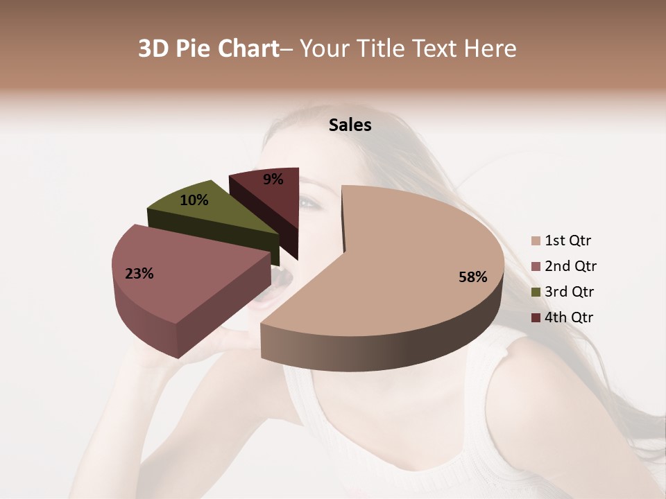 Ecstatic Screaming Hand PowerPoint Template