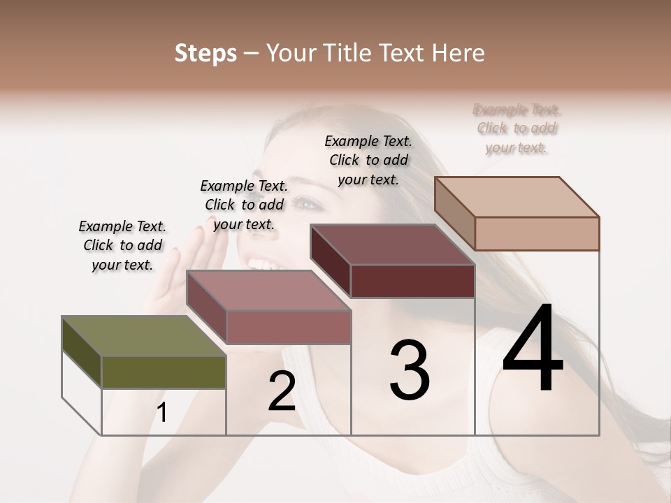 Ecstatic Screaming Hand PowerPoint Template