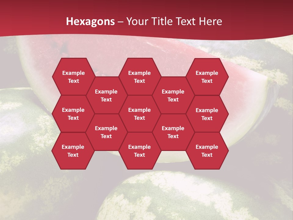 Delicious Greece Fruit PowerPoint Template