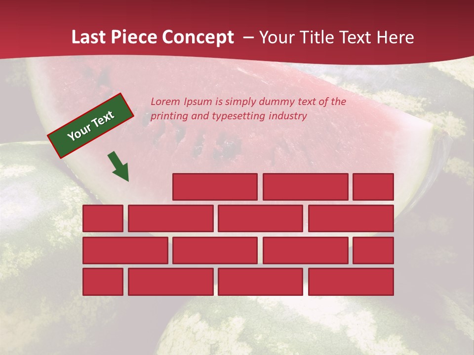 Delicious Greece Fruit PowerPoint Template