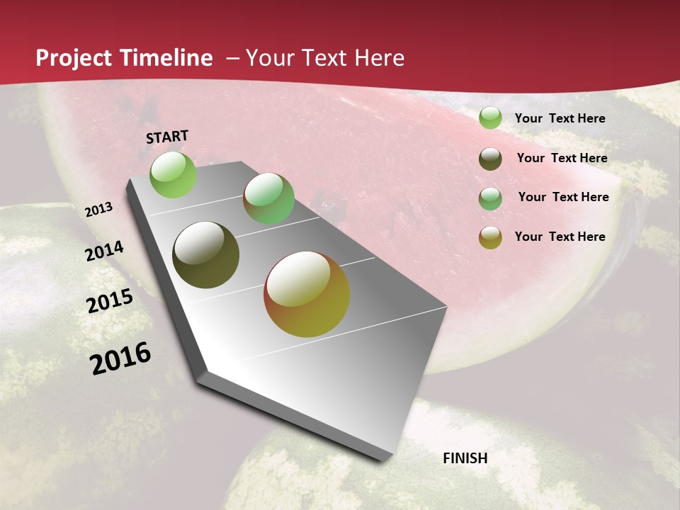 Delicious Greece Fruit PowerPoint Template