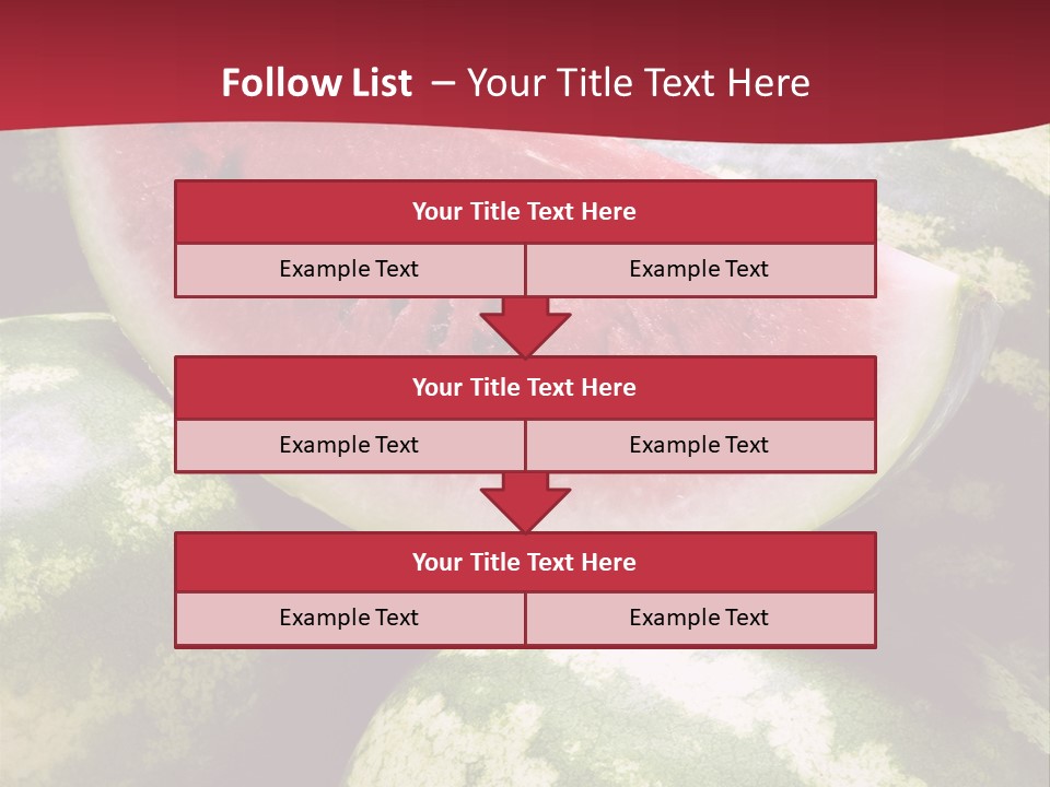 Delicious Greece Fruit PowerPoint Template