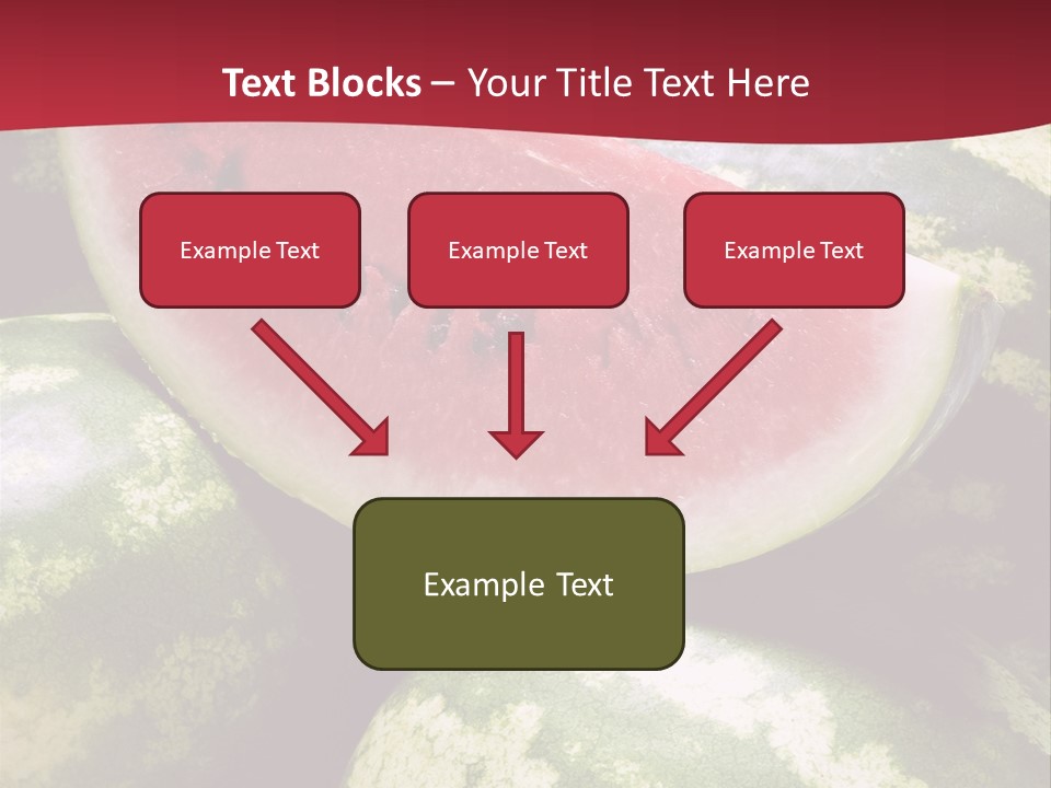 Delicious Greece Fruit PowerPoint Template