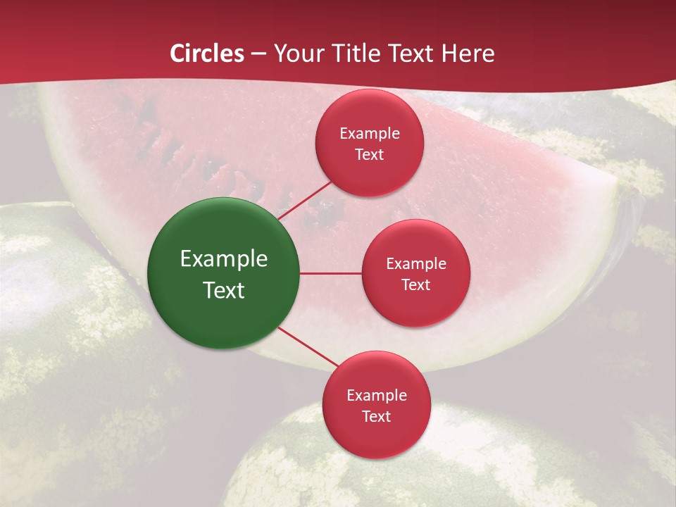 Delicious Greece Fruit PowerPoint Template