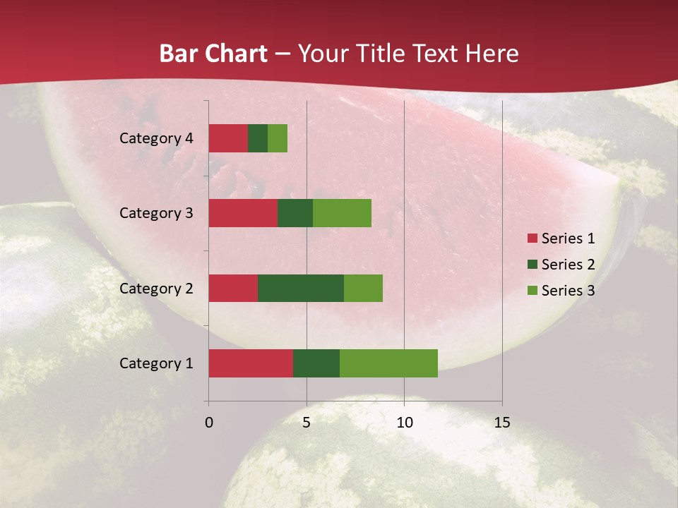 Delicious Greece Fruit PowerPoint Template