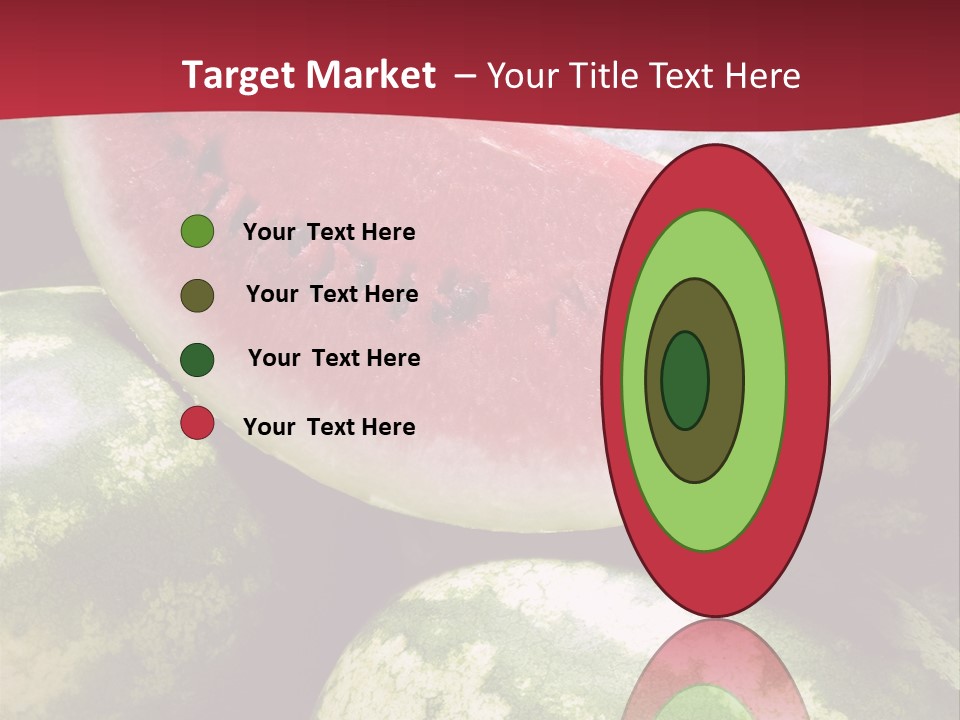 Delicious Greece Fruit PowerPoint Template