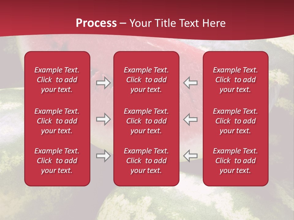 Delicious Greece Fruit PowerPoint Template