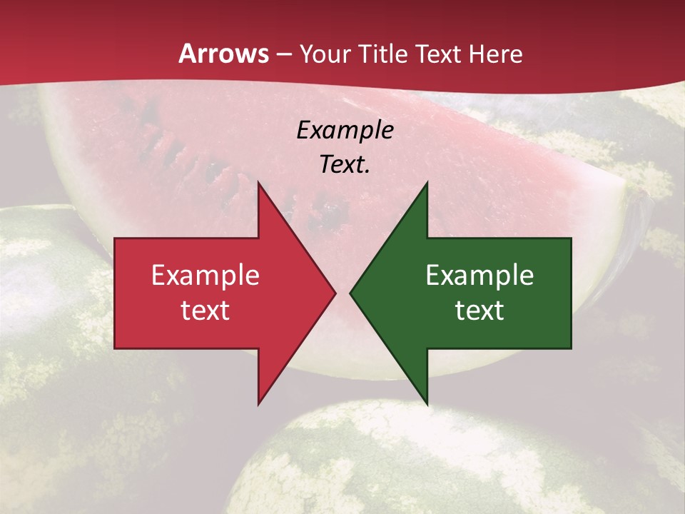 Delicious Greece Fruit PowerPoint Template