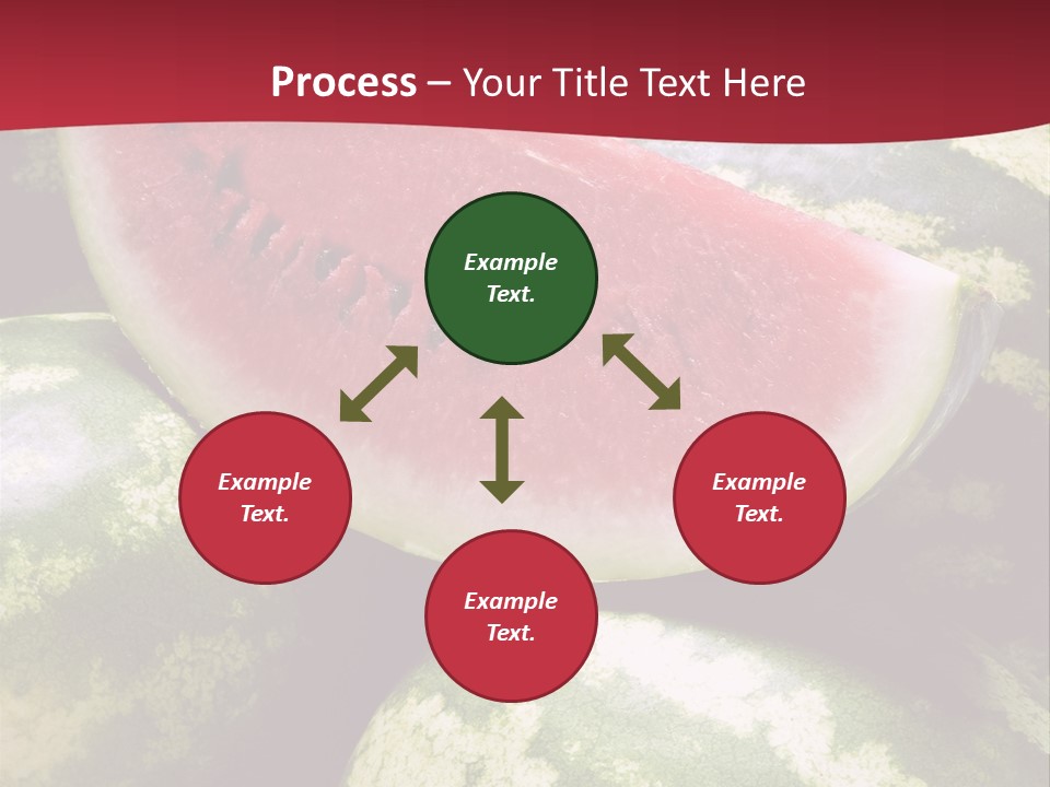 Delicious Greece Fruit PowerPoint Template