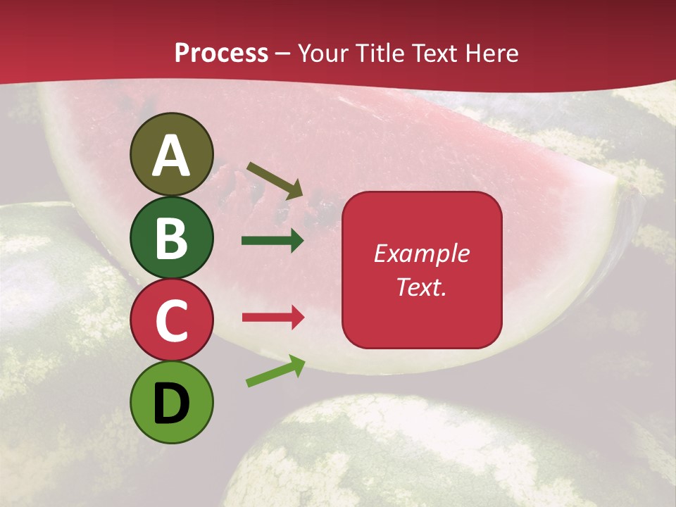 Delicious Greece Fruit PowerPoint Template