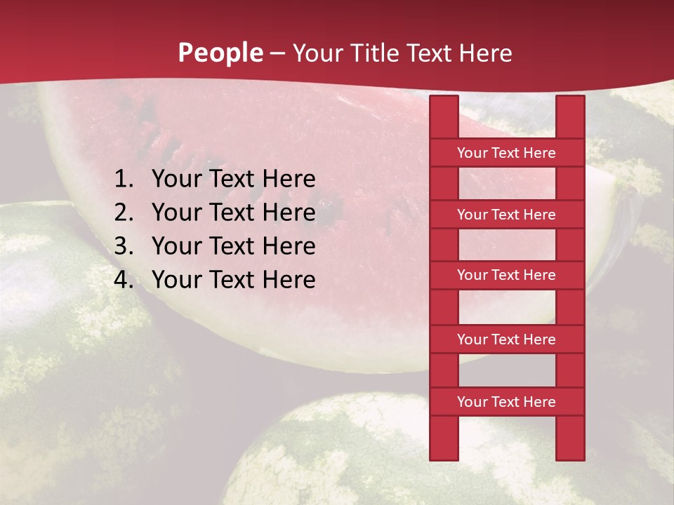 Delicious Greece Fruit PowerPoint Template