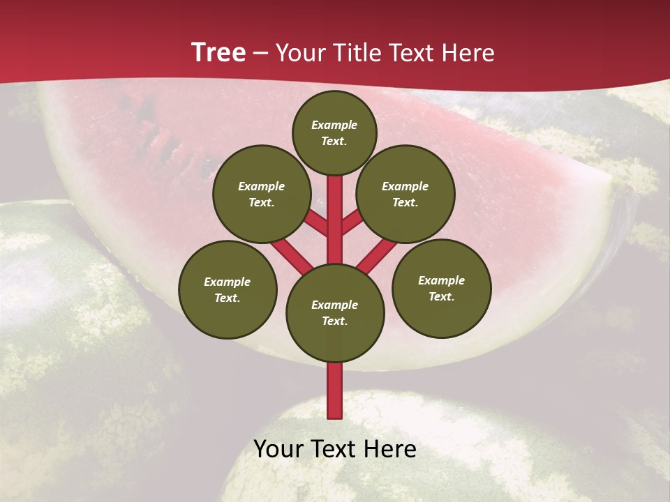 Delicious Greece Fruit PowerPoint Template