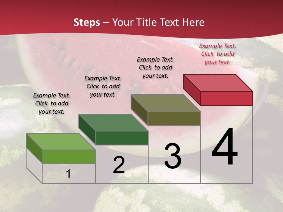 Delicious Greece Fruit PowerPoint Template