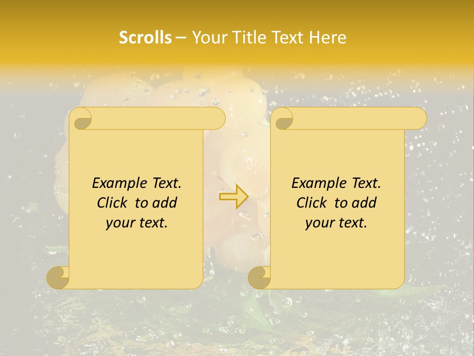 Grapes PowerPoint Template