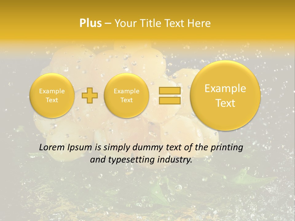 Grapes PowerPoint Template