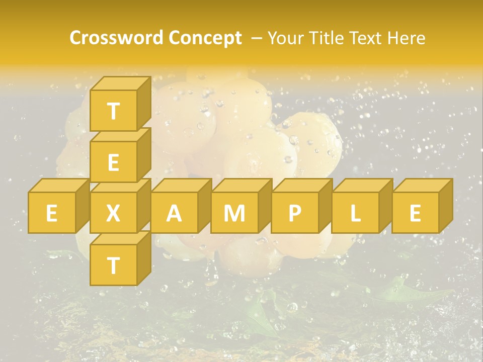 Grapes PowerPoint Template