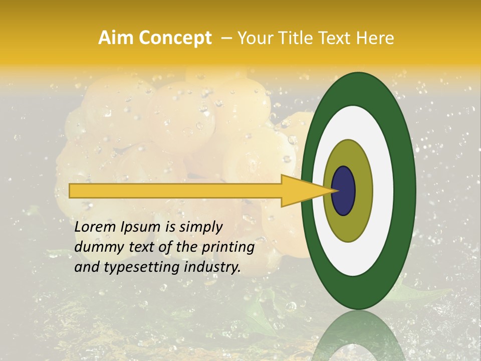 Grapes PowerPoint Template