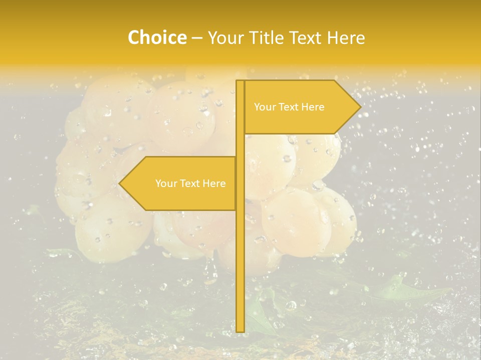 Grapes PowerPoint Template