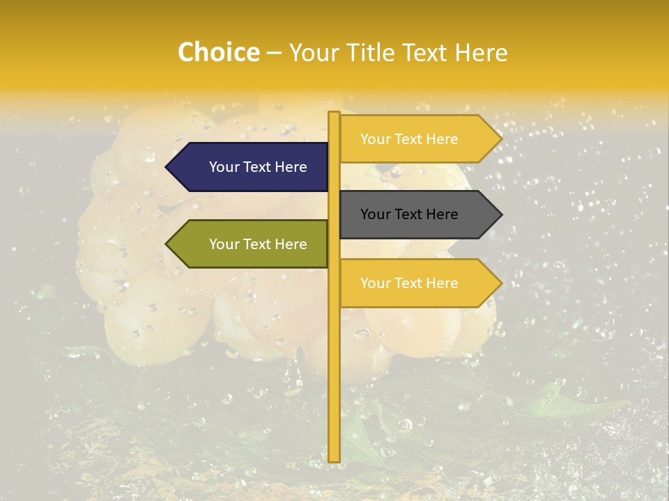 Grapes PowerPoint Template