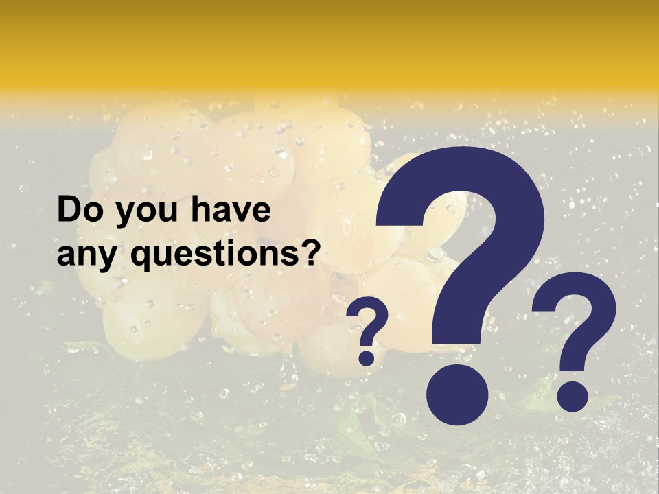 Grapes PowerPoint Template