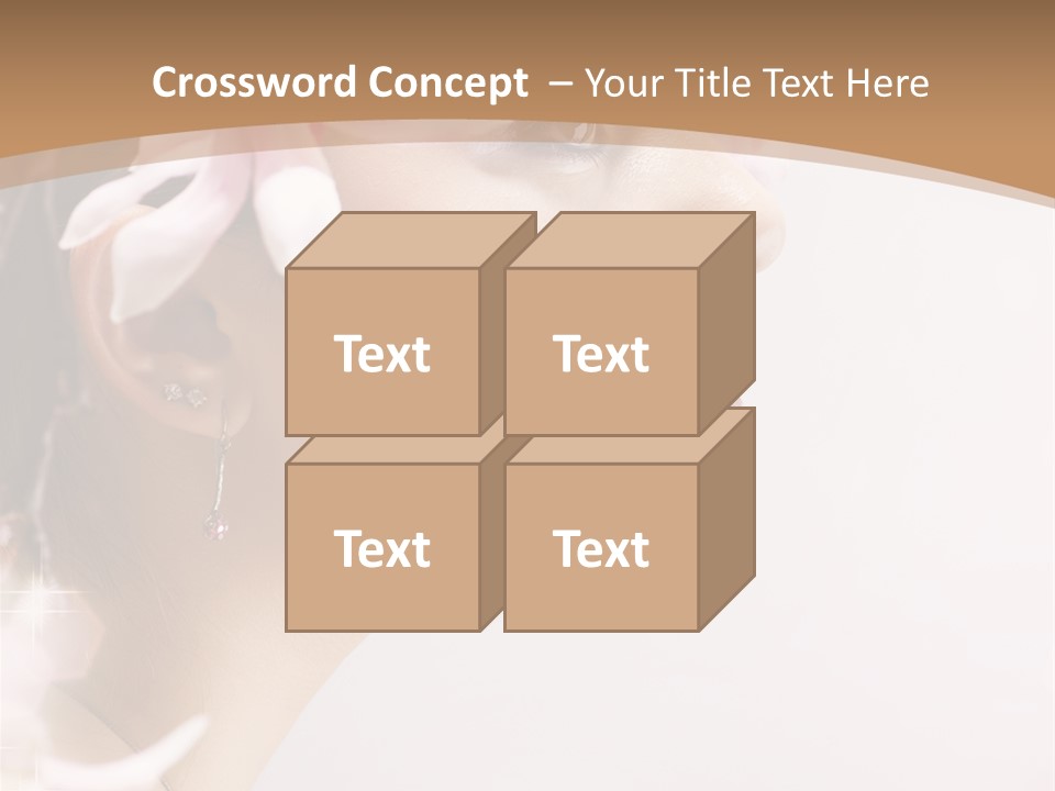 Spring Girl PowerPoint Template