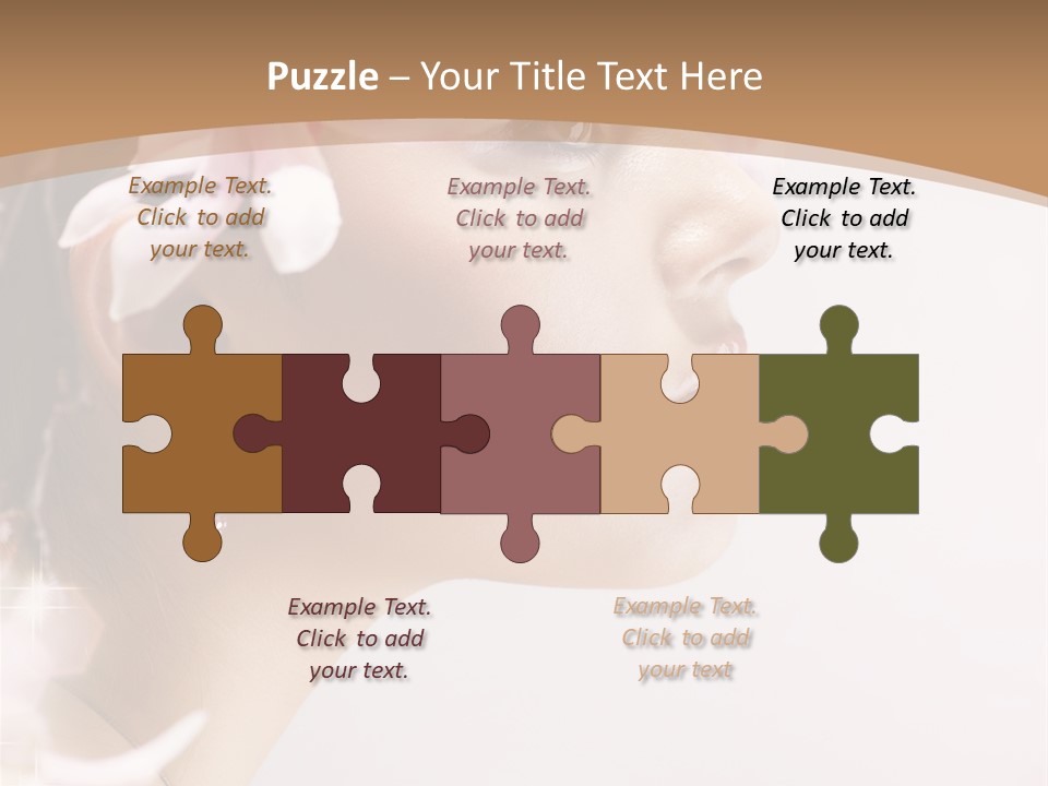 Spring Girl PowerPoint Template