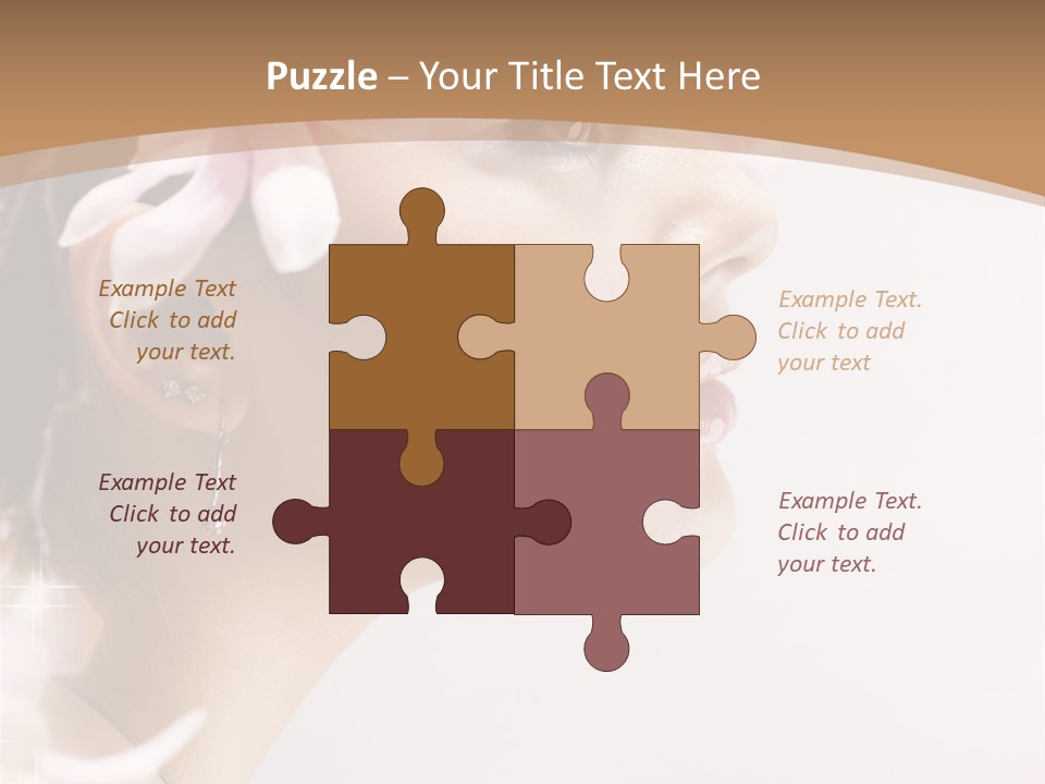 Spring Girl PowerPoint Template