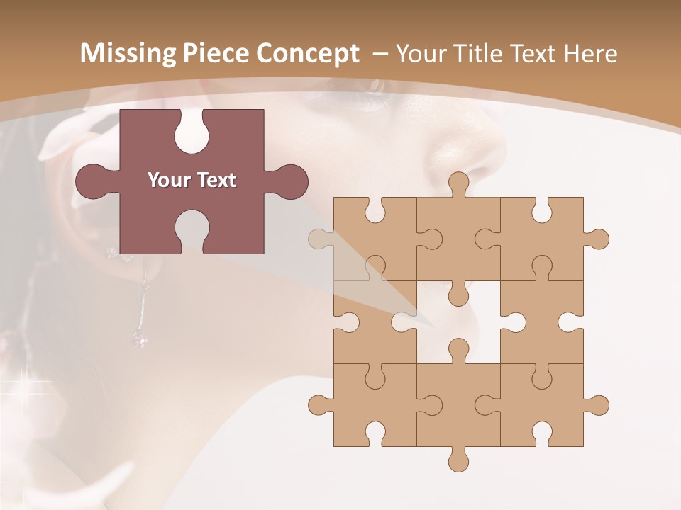 Spring Girl PowerPoint Template