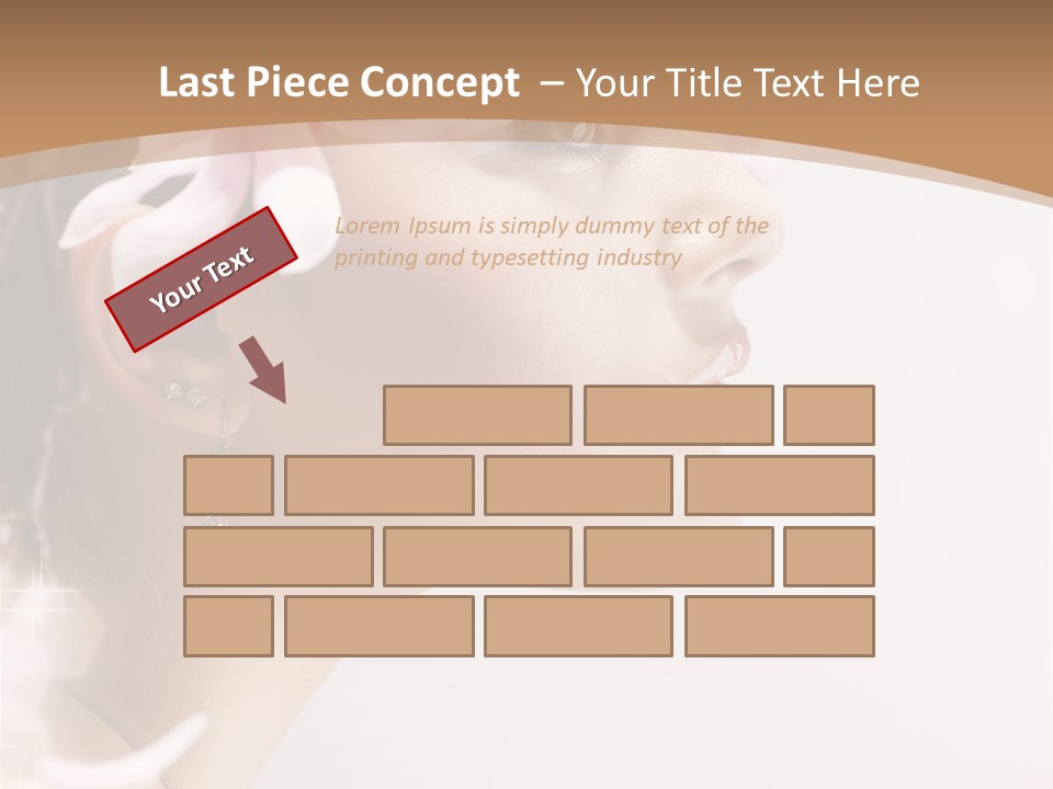 Spring Girl PowerPoint Template