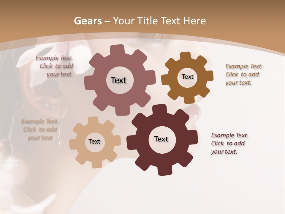 Spring Girl PowerPoint Template