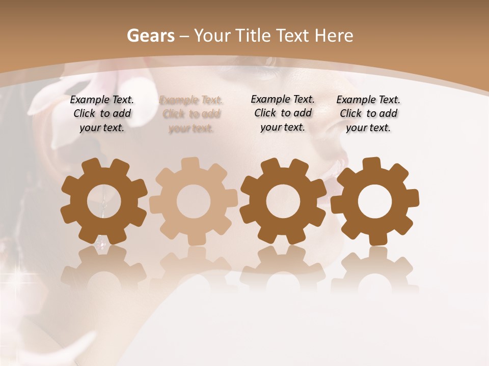 Spring Girl PowerPoint Template