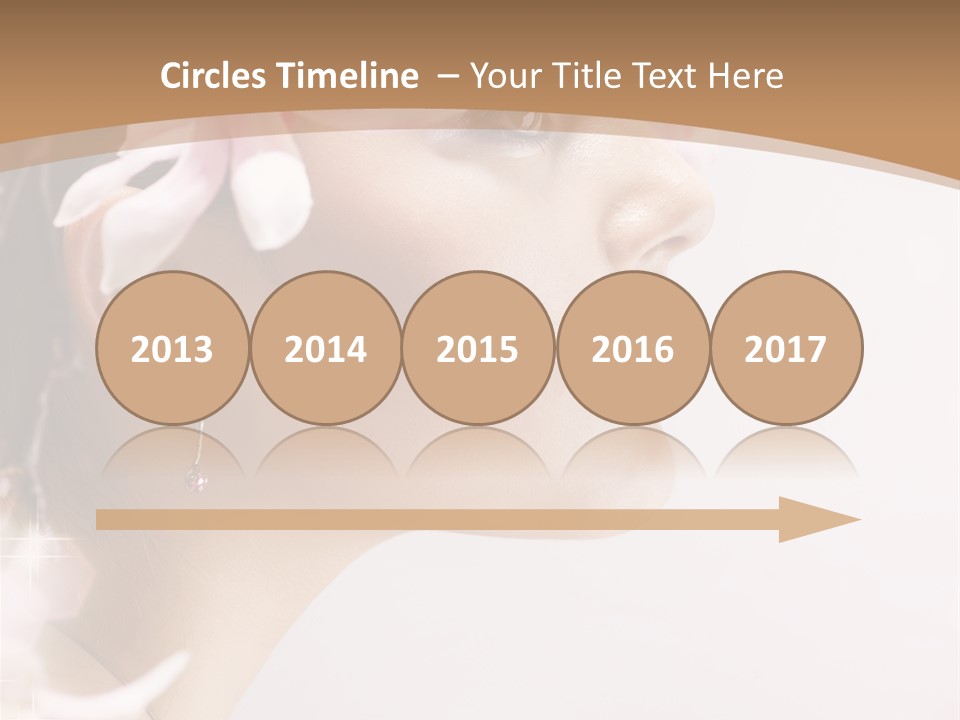 Spring Girl PowerPoint Template