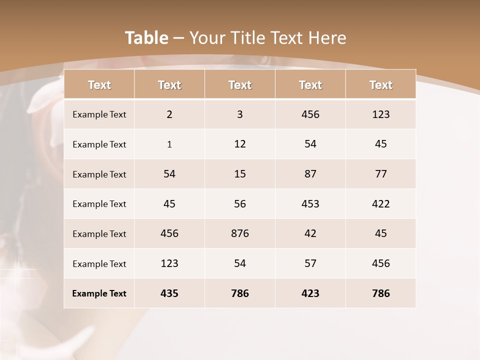 Spring Girl PowerPoint Template