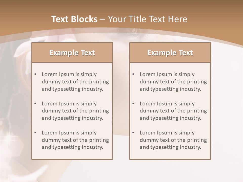 Spring Girl PowerPoint Template