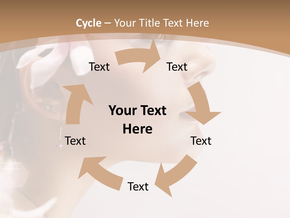 Spring Girl PowerPoint Template