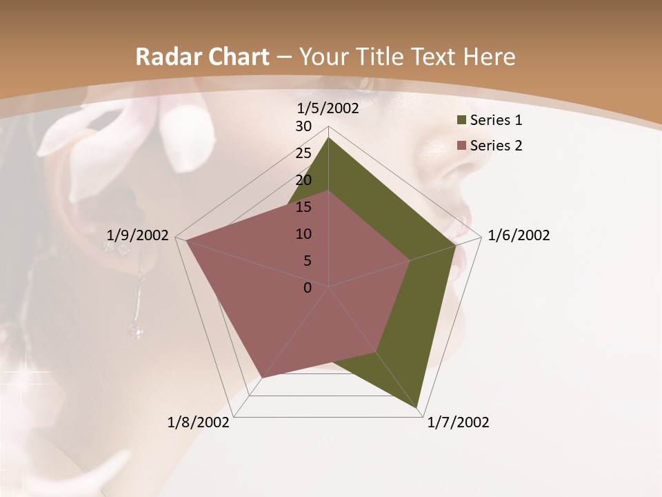 Spring Girl PowerPoint Template