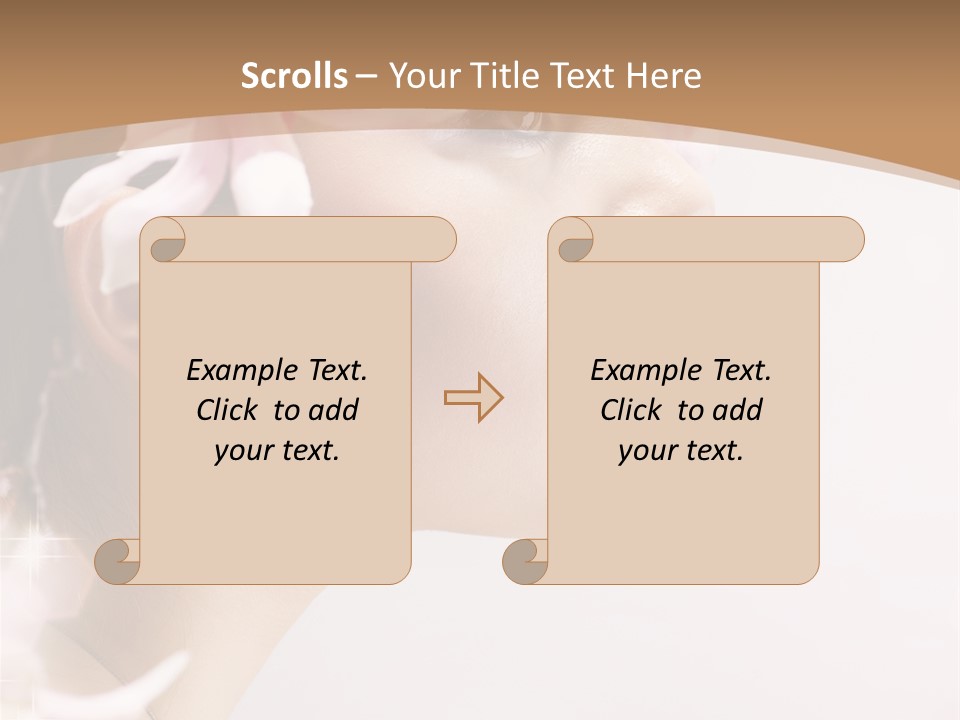 Spring Girl PowerPoint Template