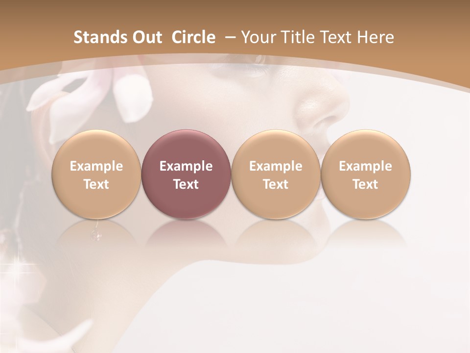 Spring Girl PowerPoint Template