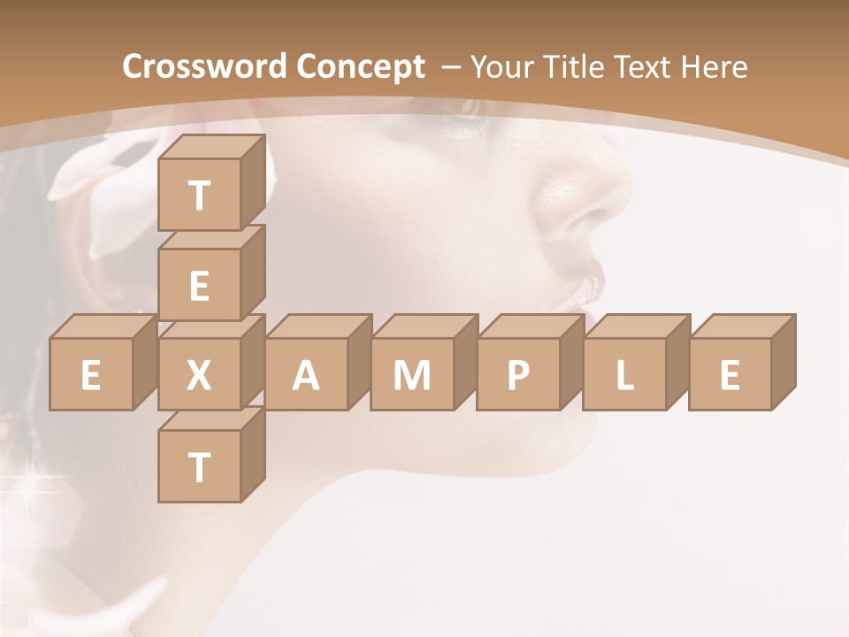 Spring Girl PowerPoint Template