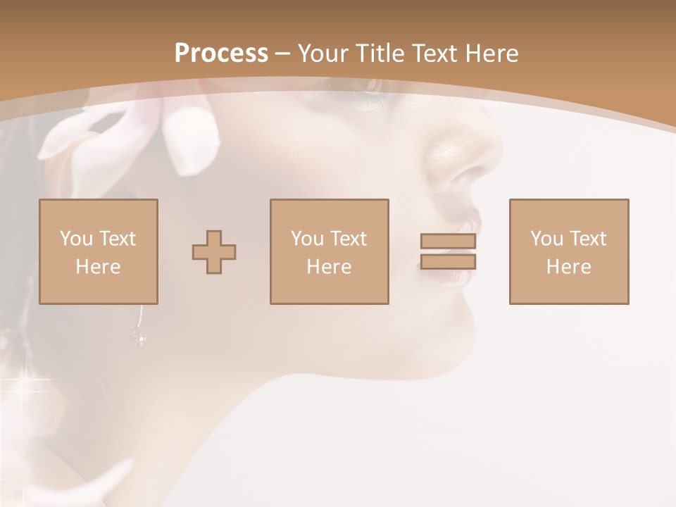 Spring Girl PowerPoint Template