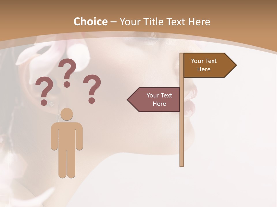 Spring Girl PowerPoint Template