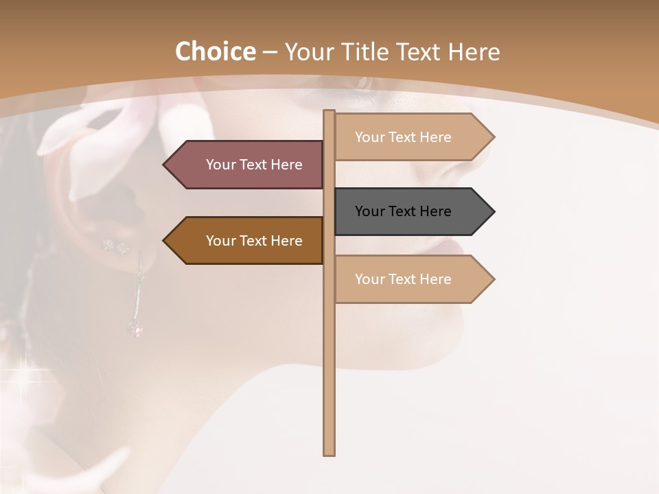 Spring Girl PowerPoint Template