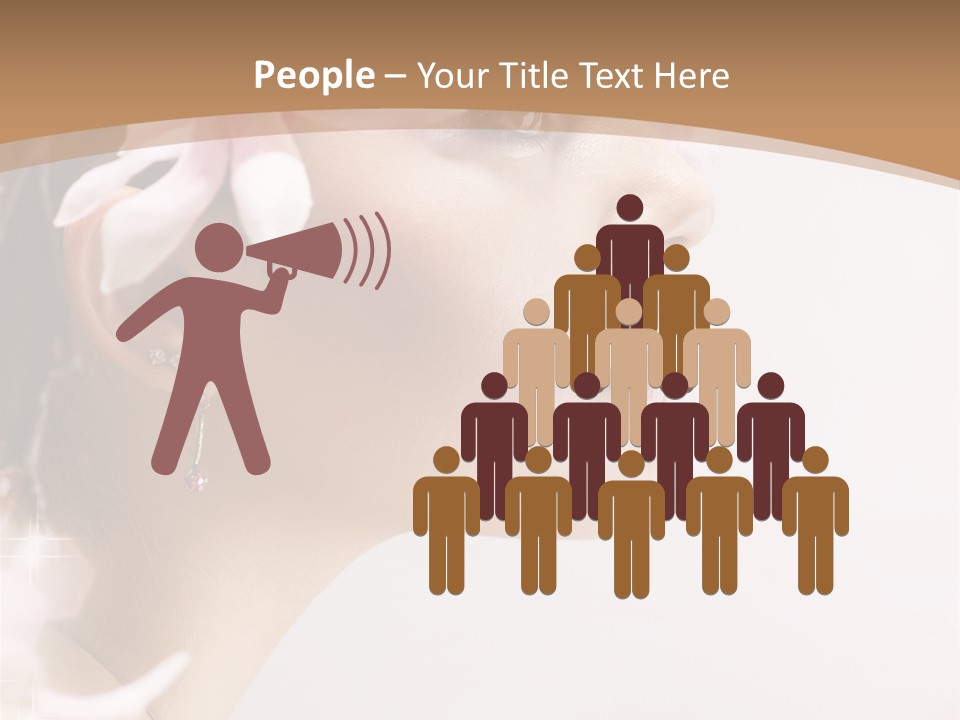 Spring Girl PowerPoint Template