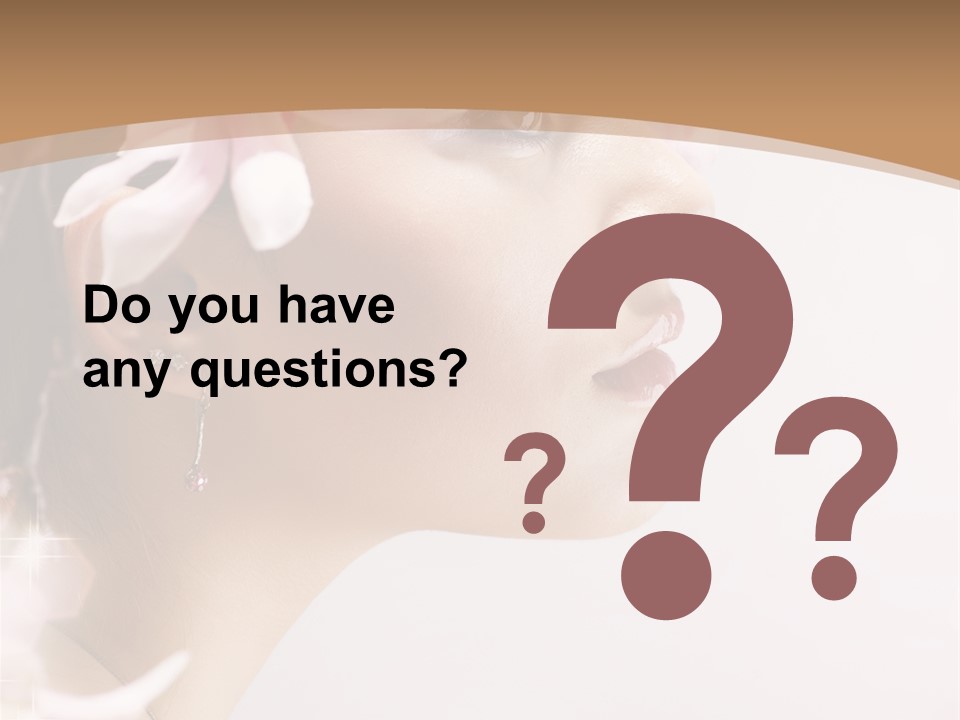 Spring Girl PowerPoint Template