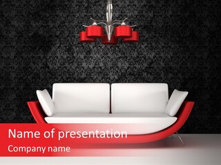 Object Pillow Loft PowerPoint Template