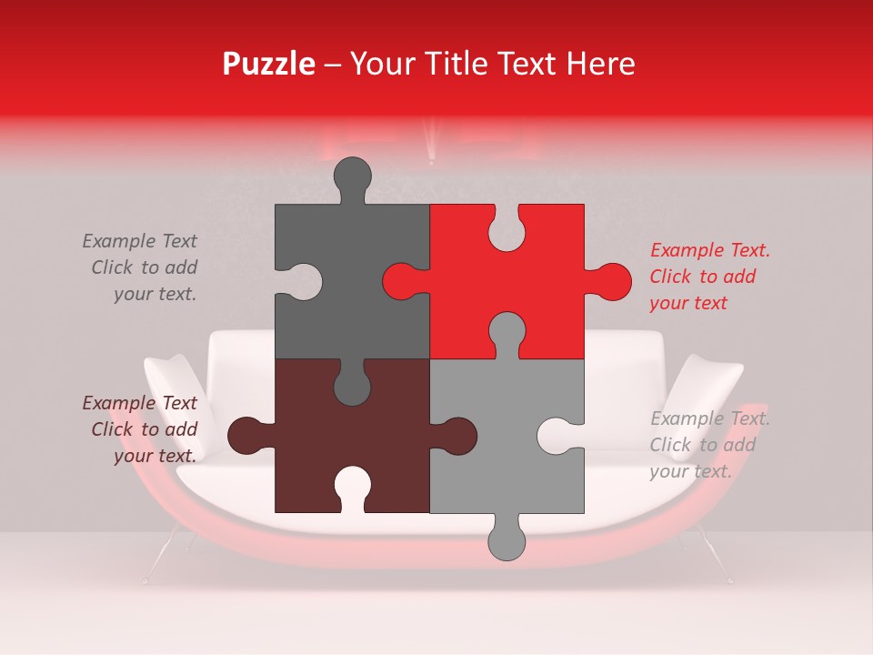 Object Pillow Loft PowerPoint Template