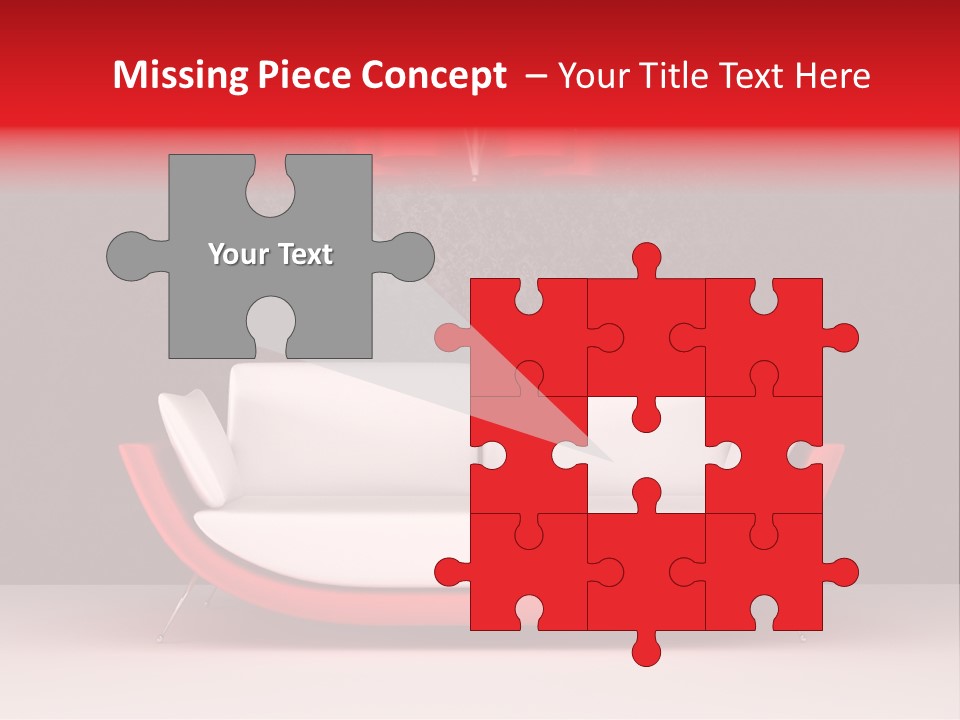 Object Pillow Loft PowerPoint Template