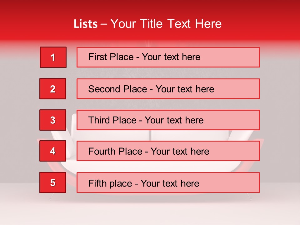Object Pillow Loft PowerPoint Template