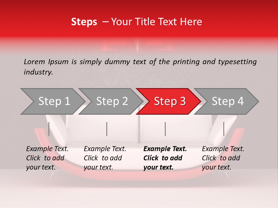 Object Pillow Loft PowerPoint Template