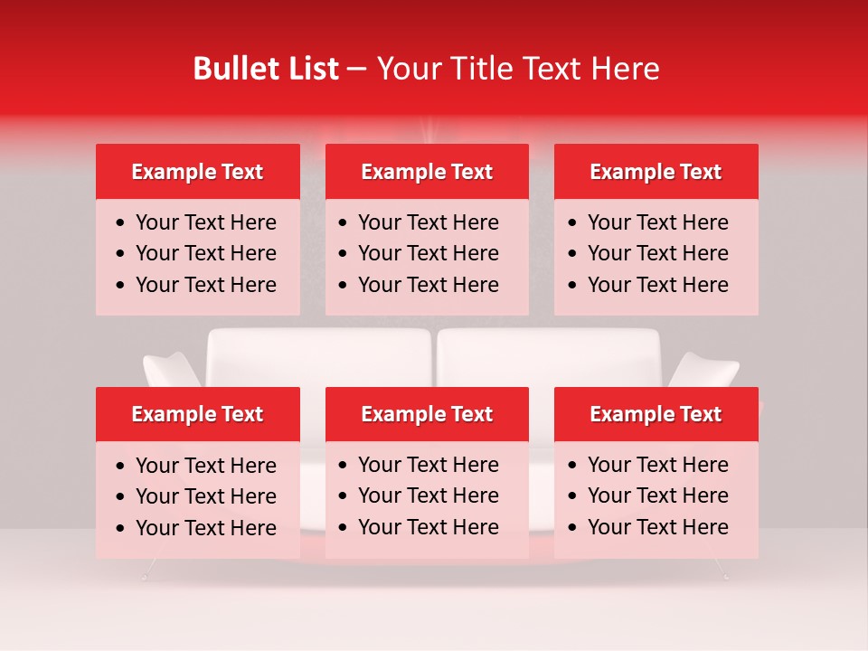 Object Pillow Loft PowerPoint Template